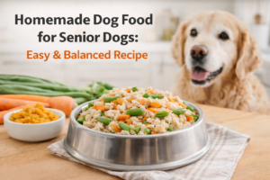 Homemade Dog Food for Senior Dogs Recipe