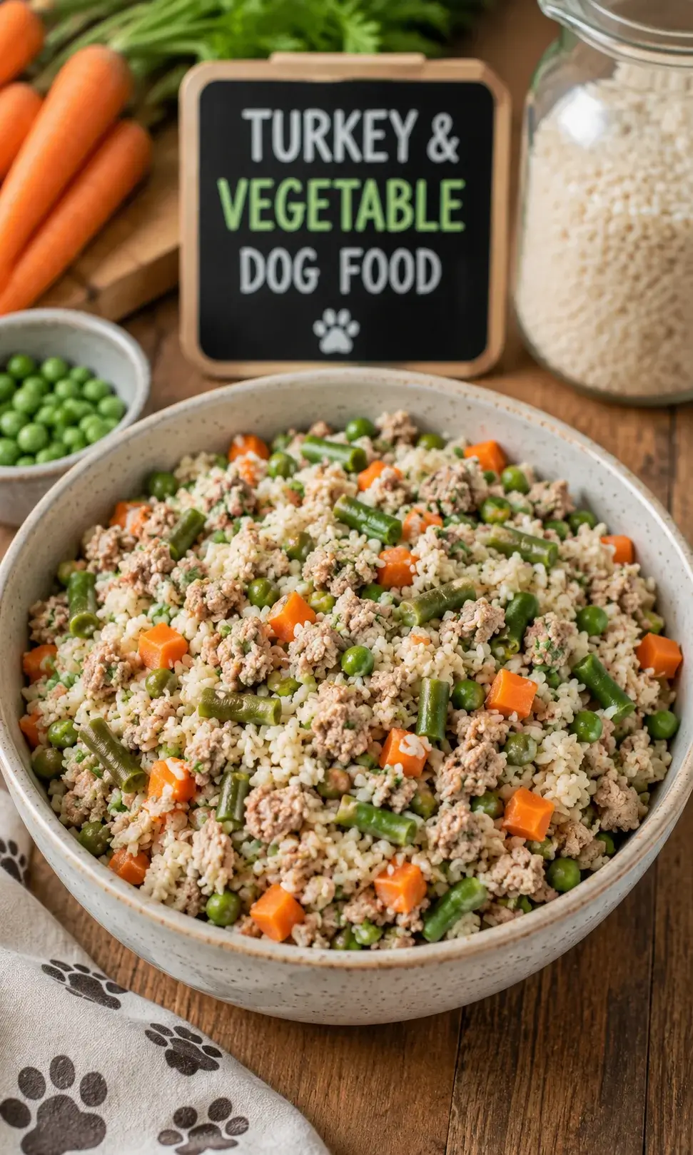 Turkey & Vegetable Dog Food